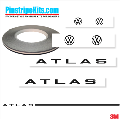 VW Volkswagon Jetta Passat Beetle vinyl pinstripe emblem stripe logo decal graphic