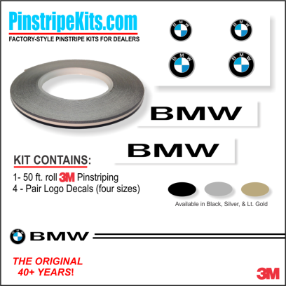 BMW 1 series, 2 series, 3 series, 4 series, 5 series, 6 series, vinyl pinstripe emblem stripe logo decal graphic emblem logo vinyl decal pinstripe graphic sticker stripe