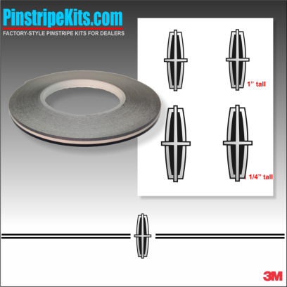 Lincoln vinyl pinstripe emblem stripe logo decal graphicvinyl pinstripe emblem stripe logo decal graphic stickers
