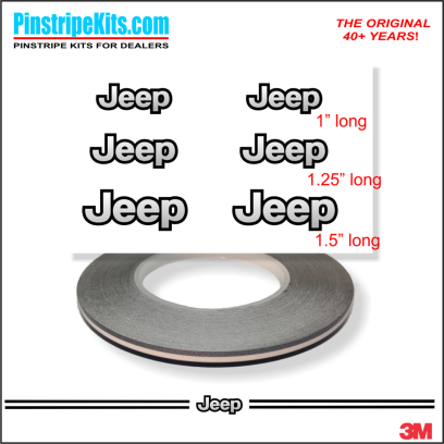 Jeep Grand Cherokee Compass Liberty Patriot vinyl pinstripe emblem stripe logo decal graphicvinyl pinstripe emblem stripe logo decal graphic