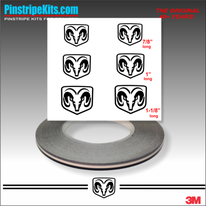 ram truck HEMI turbo diesel off road 1500 2500 3500 vinyl pinstripe emblem stripe logo decal graphic emblem logo vinyl decal pinstripe graphic sticker stripe