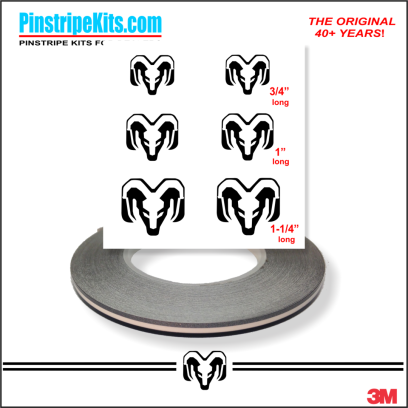 ram truck HEMI turbo diesel off road 1500 2500 3500 vinyl pinstripe emblem stripe logo decal graphic emblem logo vinyl decal pinstripe graphic sticker stripe