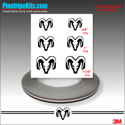 ram truck HEMI turbo diesel off road 1500 2500 3500 vinyl pinstripe emblem stripe logo decal graphic emblem logo vinyl decal pinstripe graphic sticker stripe