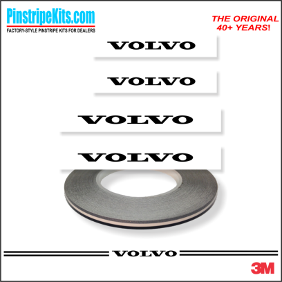 Insert an image caption here. Volvo Vinyl Logo Decal Emblem Pinstripe Stripe Kit