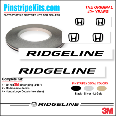 Honda Pilot Accord Civic CRV CR-V Odyssey Pilot Ridgeline Fit HRV HR-V Crosstour vinyl pinstripe emblem logo decal graphic stripe sticker kit
