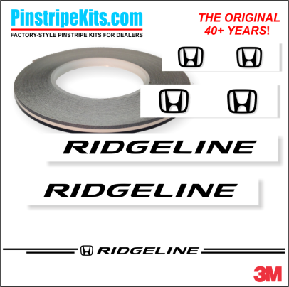 Honda Pilot Accord Civic CRV CR-V Odyssey Pilot Ridgeline Fit HRV HR-V Crosstour vinyl pinstripe emblem logo decal graphic stripe sticker kit