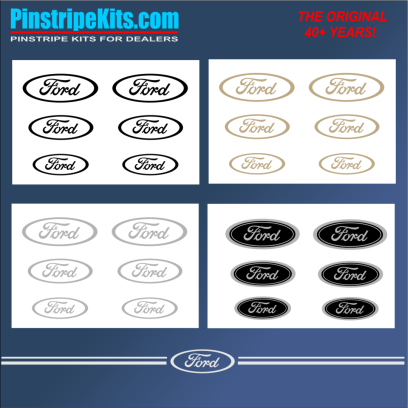 Ford focus explorer f150 expedition taurus escape fusion vinyl pinstripe emblem stripe logo decal graphic