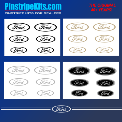 Ford focus explorer f150 expedition taurus escape fusion vinyl pinstripe emblem stripe logo decal graphic