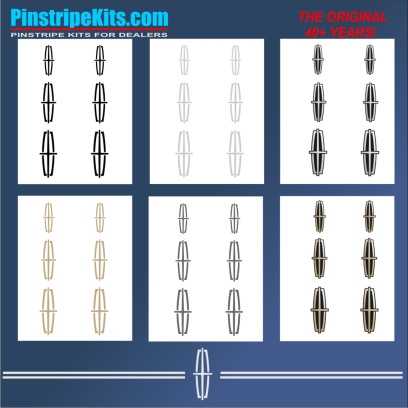 Lincoln vinyl pinstripe emblem stripe logo decal graphicvinyl pinstripe emblem stripe logo decal graphic stickers