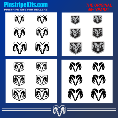ram truck HEMI turbo diesel off road 1500 2500 3500 vinyl pinstripe emblem stripe logo decal graphic emblem logo vinyl decal pinstripe graphic sticker stripe