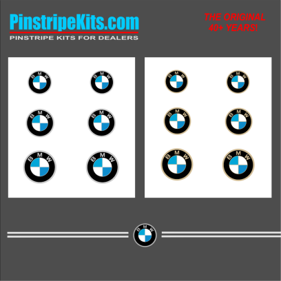 BMW 1 series, 2 series, 3 series, 4 series, 5 series, 6 series, vinyl pinstripe emblem stripe logo decal graphic emblem logo vinyl decal pinstripe graphic sticker stripe