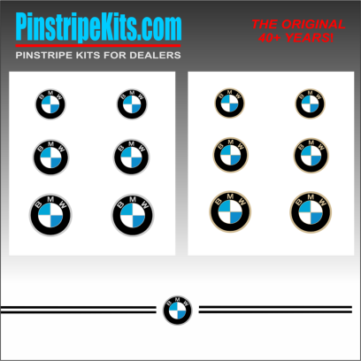 BMW 1 series, 2 series, 3 series, 4 series, 5 series, 6 series, vinyl pinstripe emblem stripe logo decal graphic emblem logo vinyl decal pinstripe graphic sticker stripe