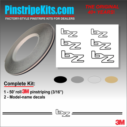 Toyota Camry Corolla Rav4 Tundra Tacoma 4Runnner Highlander vinyl pinstripe emblem stripe logo decal graphic