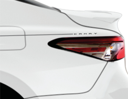 Toyota Camry Corolla Rav4 Tundra Tacoma 4Runnner Highlander vinyl pinstripe emblem stripe logo decal graphic