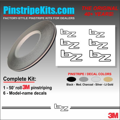 Toyota Camry Corolla Rav4 Tundra Tacoma 4Runnner Highlander vinyl pinstripe emblem stripe logo decal graphic