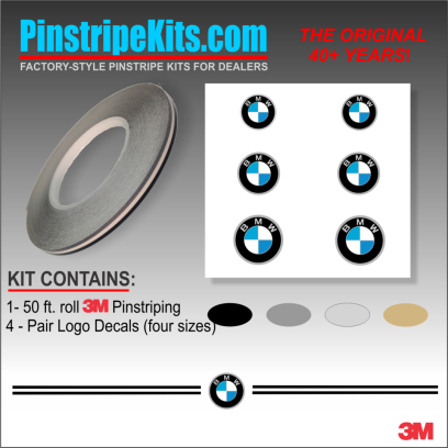 BMW 1 series, 2 series, 3 series, 4 series, 5 series, 6 series, vinyl pinstripe emblem stripe logo decal graphic emblem logo vinyl decal pinstripe graphic sticker stripe