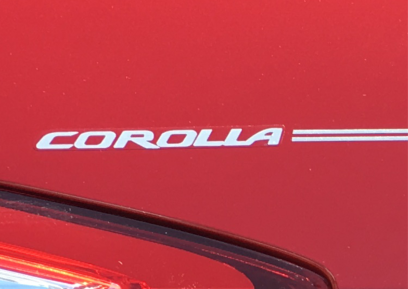 Toyota Camry Corolla Rav4 Tundra Tacoma 4Runnner Highlander vinyl pinstripe emblem stripe logo decal graphic