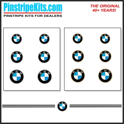 BMW 1 series, 2 series, 3 series, 4 series, 5 series, 6 series, vinyl pinstripe emblem stripe logo decal graphic emblem logo vinyl decal pinstripe graphic sticker stripe