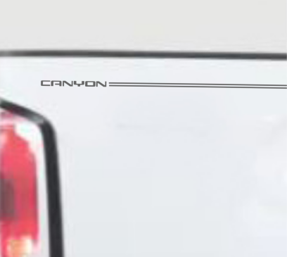 GMC vinyl logo decal emblem 3M pinstripe stripe kit