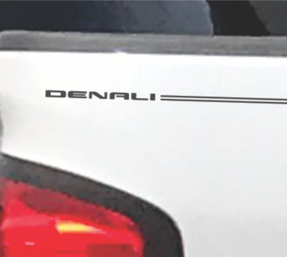 GMC vinyl logo decal emblem 3M pinstripe stripe kit