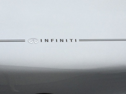 Infiniti vinyl pinstripe emblem stripe logo decal graphic