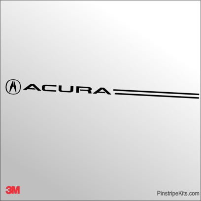 Acura MDX RDX TLX vinyl pinstripe for car truck decal emblem stripe logo decal graphic emblem logo vinyl decal pinstripe graphic sticker stripe