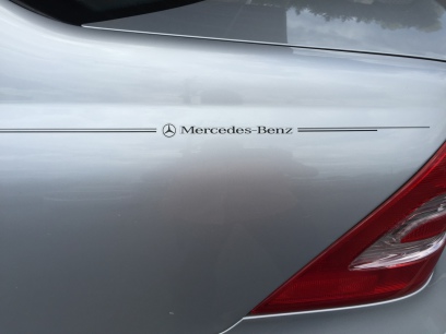 Mercedes-Benz vinyl pinstripe emblem stripe logo decal graphic
