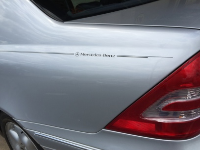 Mercedes-Benz vinyl pinstripe emblem stripe logo decal graphic