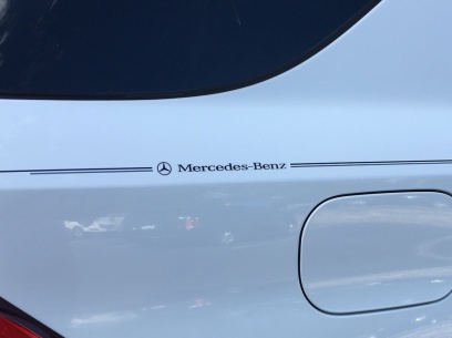 Mercedes-Benz vinyl pinstripe emblem stripe logo decal graphic