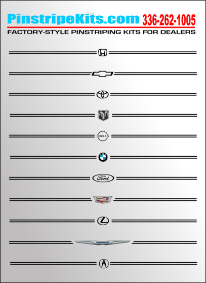 Ford focus explorer f150 expedition taurus escape fusion vinyl pinstripe emblem stripe logo decal graphic