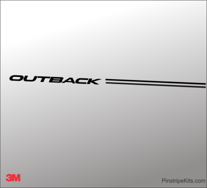 Subaru vinyl logo decal emblem 3M pinstripe stripe kit