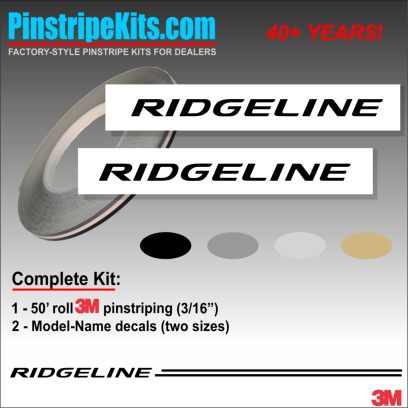 Honda CR-V CRV Accord Civic Ridgeline Odyssey HR-V Passport Pilot vinyl  logo emblem decal pinstripe kit