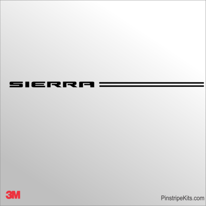 GMC vinyl logo decal emblem 3M pinstripe stripe kit