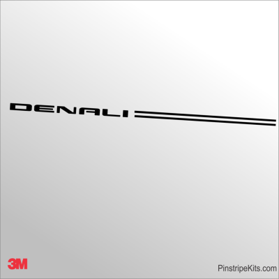 GMC vinyl logo decal emblem 3M pinstripe stripe kit