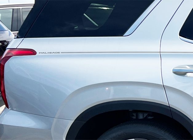 Hyundai Palisade vinyl logo emblem decal pinstripe kit