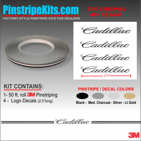 Cadillac Logo Emblem Decal Vinyl Pinstripe Stripe Cadillac Logo Emblem Decal Vinyl Pinstripe Stripe