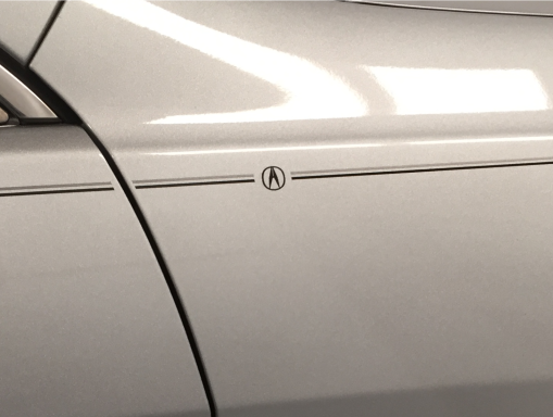 Acura Logo Emblem Decal Vinyl Pinstripe Stripe Kit