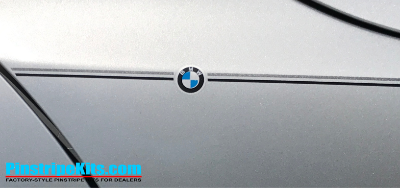 BMW Logo Emblem Decal Vinyl Pinstripe Stripe Kit BMW Logo Emblem Decal Vinyl Pinstripe Stripe Kit