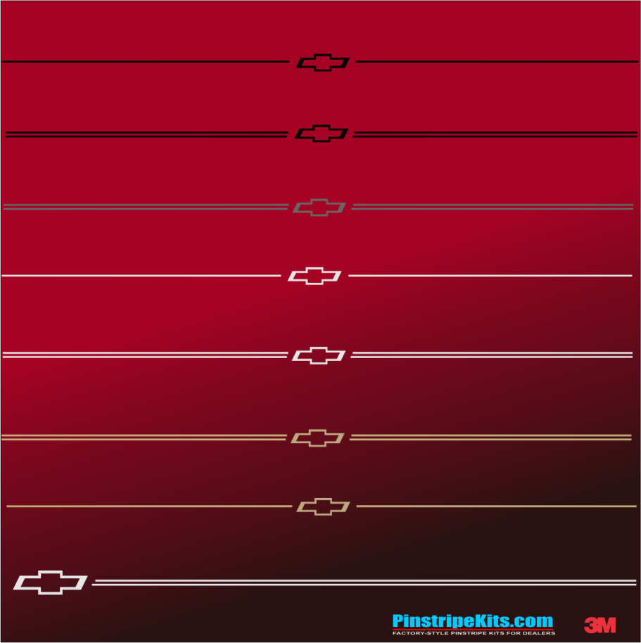 Chev Chevrolet vinyl logo emblem decal pinstripe kit Chev Chevrolet vinyl logo emblem decal pinstripe kit