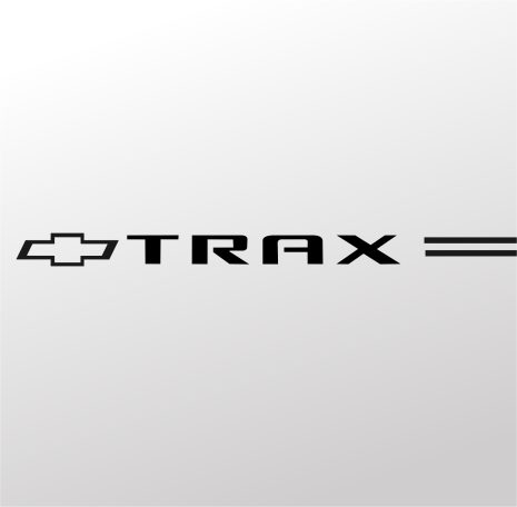 Chev Chevrolet Trax vinyl logo emblem decal pinstripe kit Chev Chevrolet Trax vinyl logo emblem decal pinstripe kit