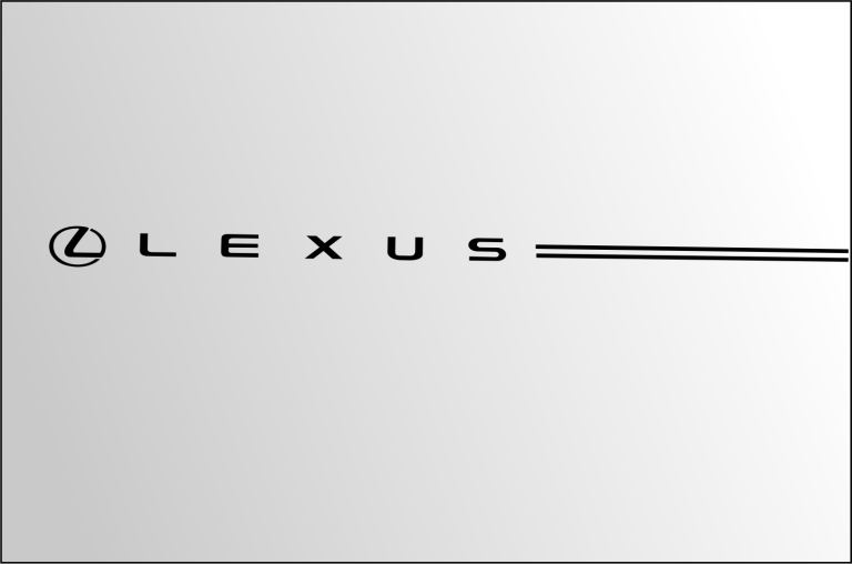 Lexus logo emblem decal vinyl pinstripe stripe kit Lexus logo emblem decal vinyl pinstripe stripe kit