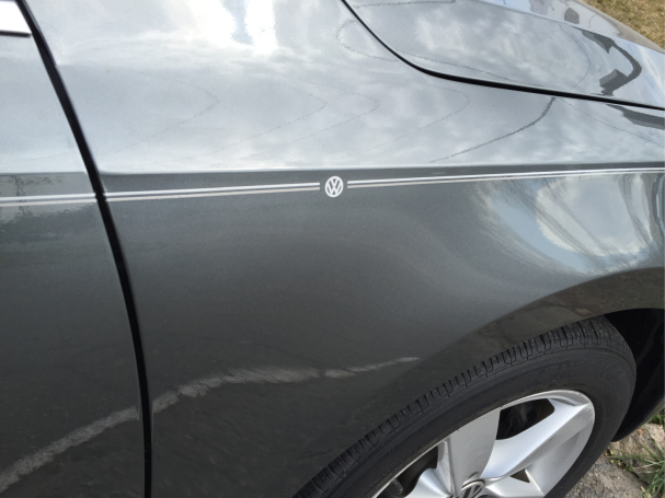 VW Volkswagen logo emblem decal viny pinstripe stripe kit VW Volkswagen logo emblem decal viny pinstripe stripe kit
