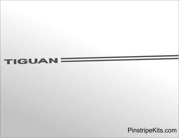 VW Volkswagen Tuguan logo emblem decal viny pinstripe stripe kit VW Volkswagen Tuguan logo emblem decal viny pinstripe stripe kit