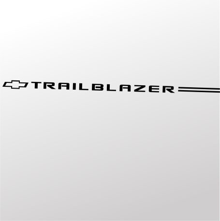 Chev Chevrolet Trail Blazer vinyl logo emblem decal pinstripe kit Chev Chevrolet Trail Blazer vinyl logo emblem decal pinstripe kit