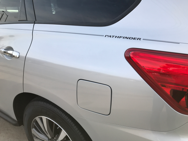 Nissan Pathfinder vinyl logo emblem decal pinstripe kit Nissan Pathfinder vinyl logo emblem decal pinstripe kit