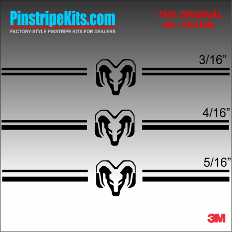 Ram Truck logo emblem decal vinyl pinstripe stripe Ram Truck logo emblem decal vinyl pinstripe stripe