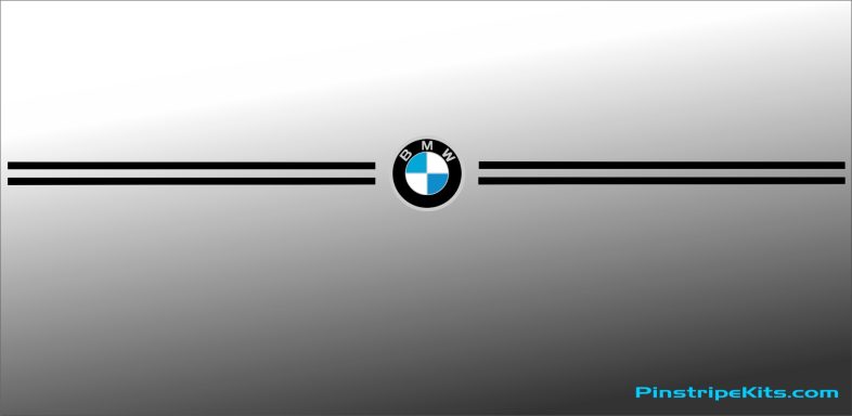 BMW Logo Emblem Decal Vinyl Pinstripe Stripe Kit BMW Logo Emblem Decal Vinyl Pinstripe Stripe Kit