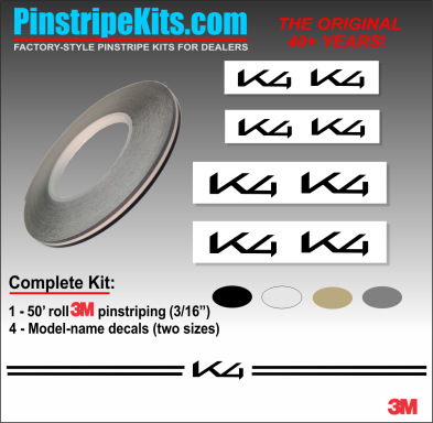 KIA K4 vinyl logo emblem decal pinstripe kit KIA K4 vinyl logo emblem decal pinstripe kit