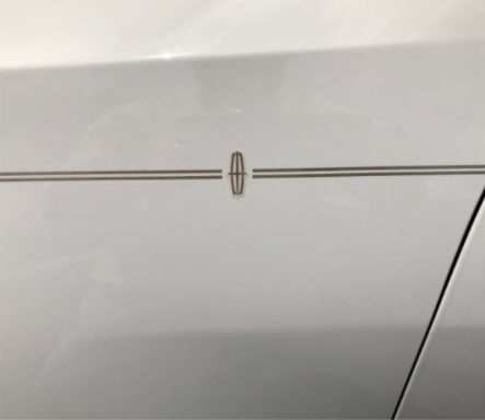 Lincoln vinyl logo emblem decal pinstripe kit Lincoln vinyl logo emblem decal pinstripe kit