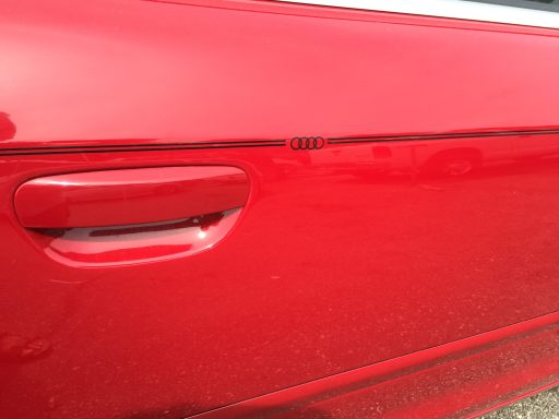 Audi Logo Enblem Decal Vinal Pinstripe Stripe